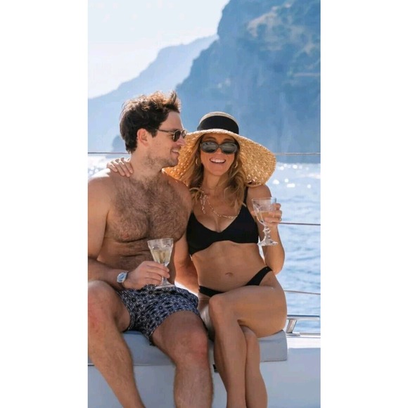 NWT Kenny Flowers The Mykonos Woven Textured Underwire Bikini Top Black SZ M - Picture 4 of 8